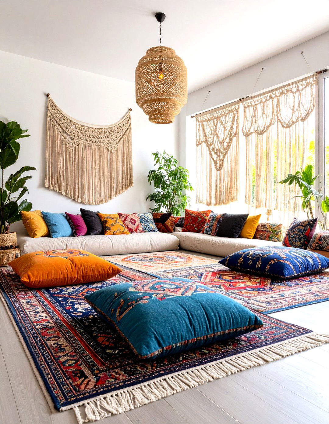 Bohemian Meditation Sanctuary - 24 meditation room ideas