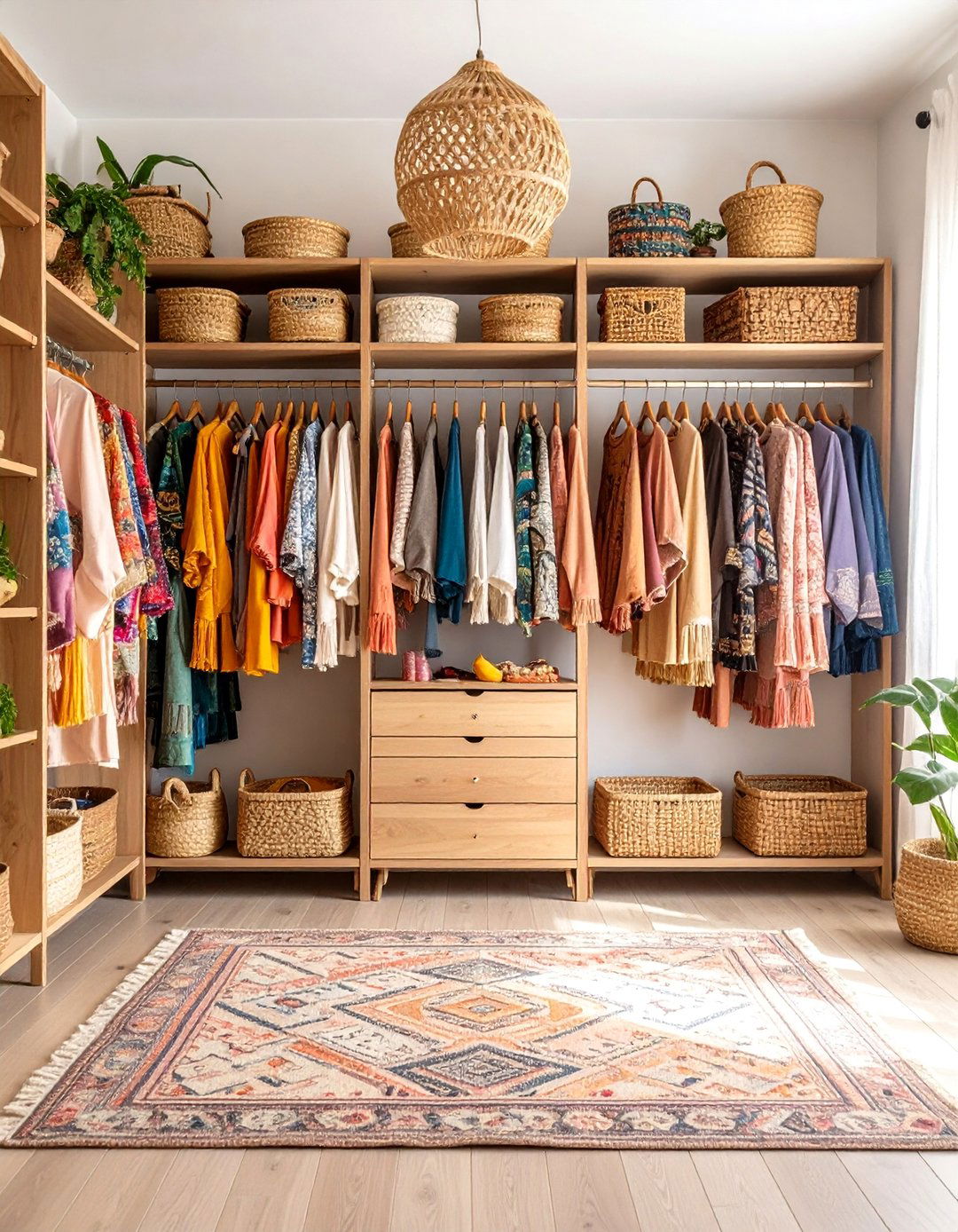 Bohemian Textile Rich Closet - 24 Closet Ideas