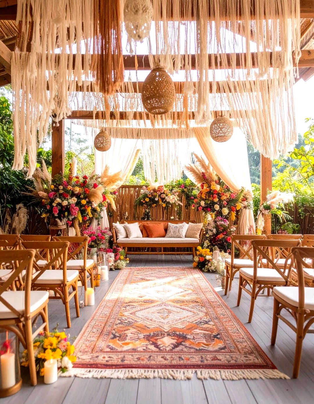 Bohemian Wedding Ceremony Ideas - 24 Wedding Ceremony Ideas