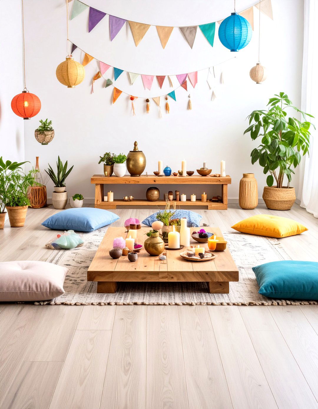 Boho Meditation Space - 24 Boho Room Ideas