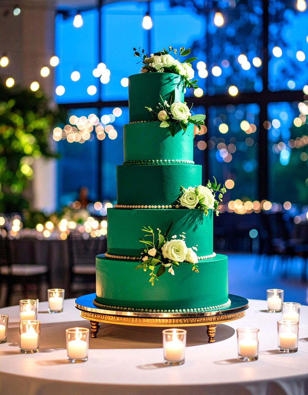 Bold Color Palette Wedding Cakes - 24 Wedding Cake Ideas