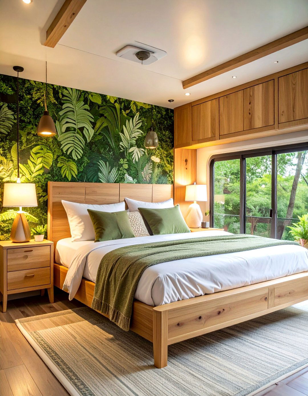 Botanical Forest Retreat for Natural Harmony - 24 Rv Wallpaper Ideas