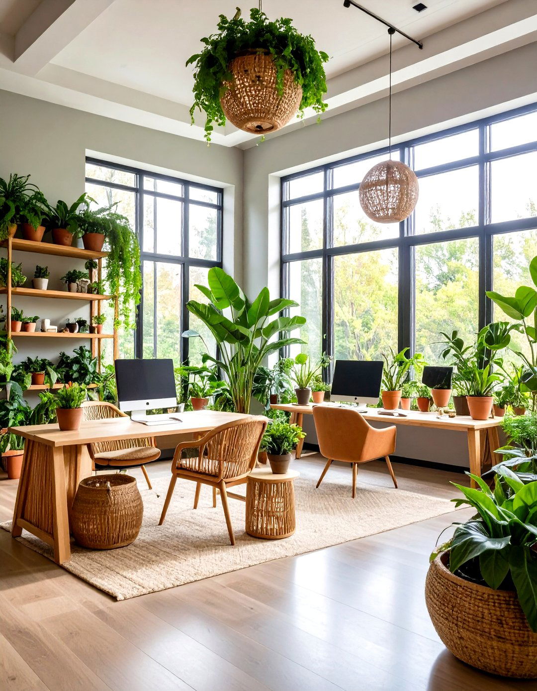 Botanical Garden Therapy Office - 24 Therapist Office Decor Ideas