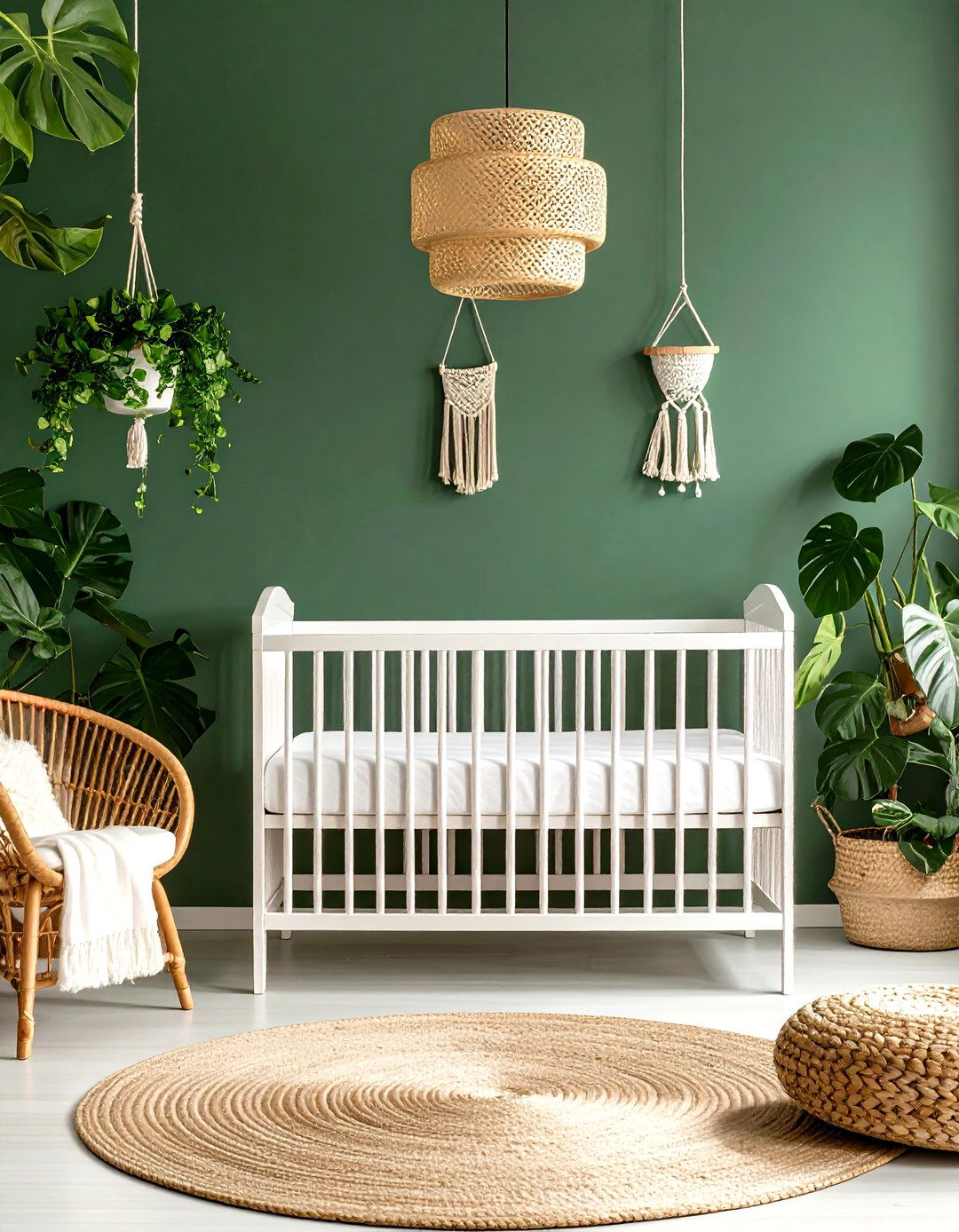 Botanical Green Garden Nursery - 24 Green Nursery Ideas