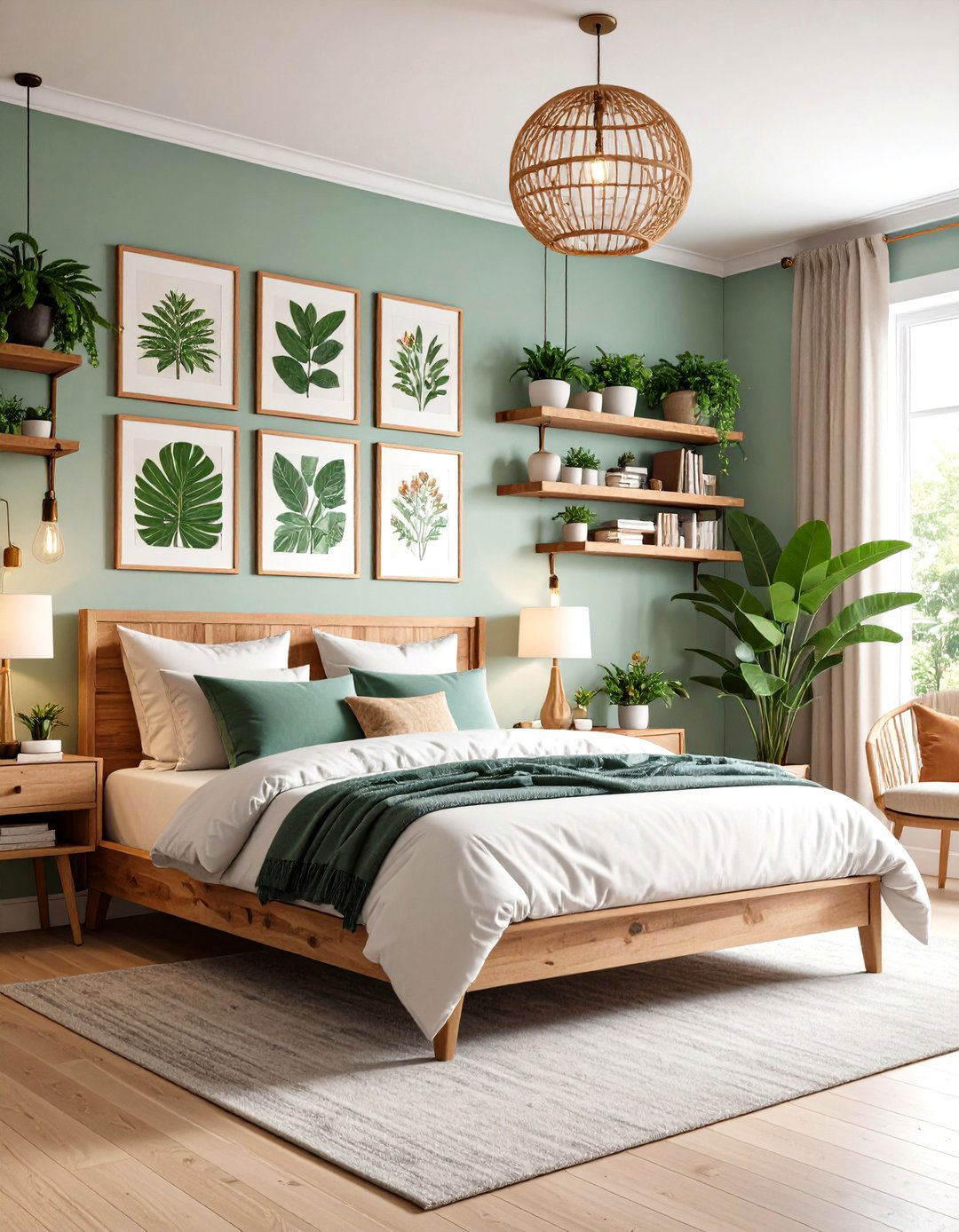 Botanical Print Gallery Wall