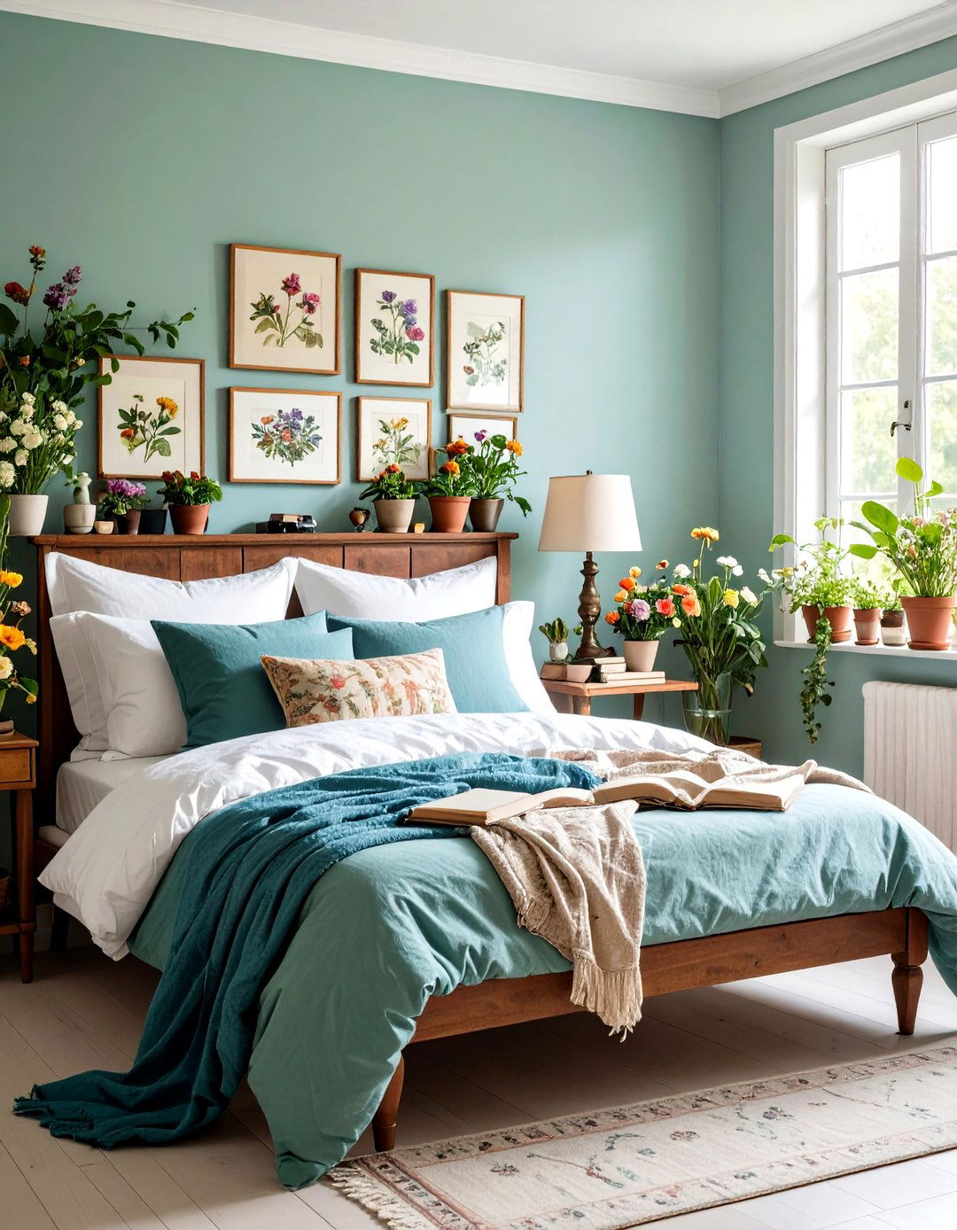 Botanical Specimen Collection - 24 dark academia bedroom ideas