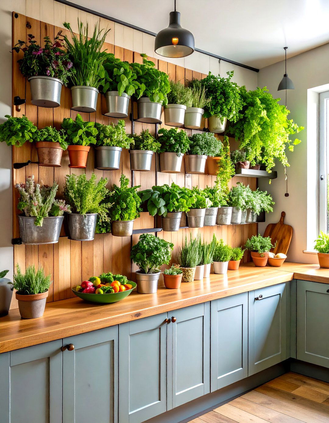 Botanical Wall Gardens - 24 Farmhouse Wall Decor Ideas