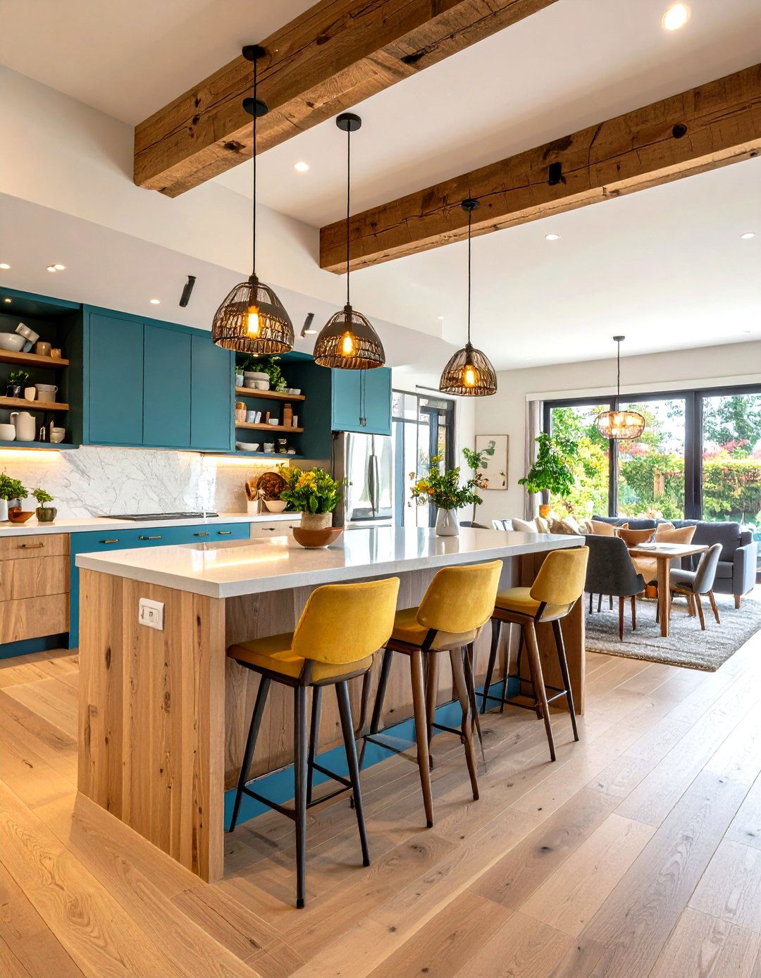Breakfast Bar Casual Dining Space - 24 Under Stair Storage Ideas