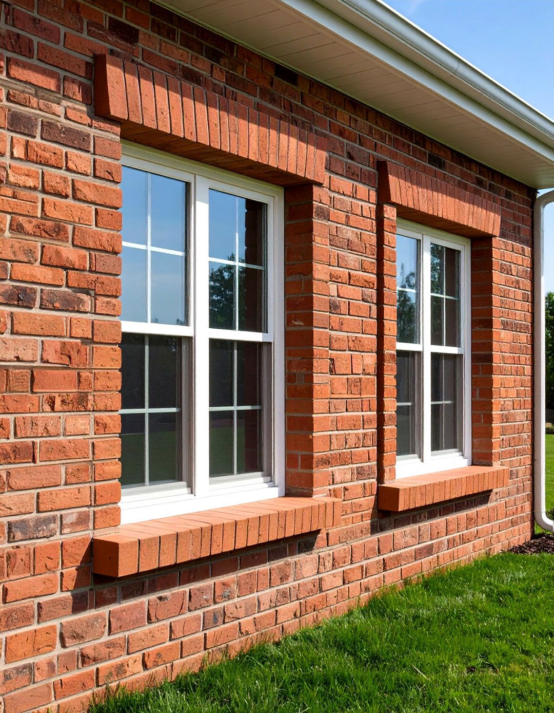 Brick Mould Window Trim Style - 24 Exterior Window Trim Ideas