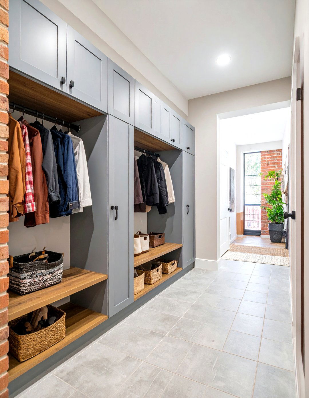 Brick Pattern Variations - 24 Mudroom Tile Floor Ideas