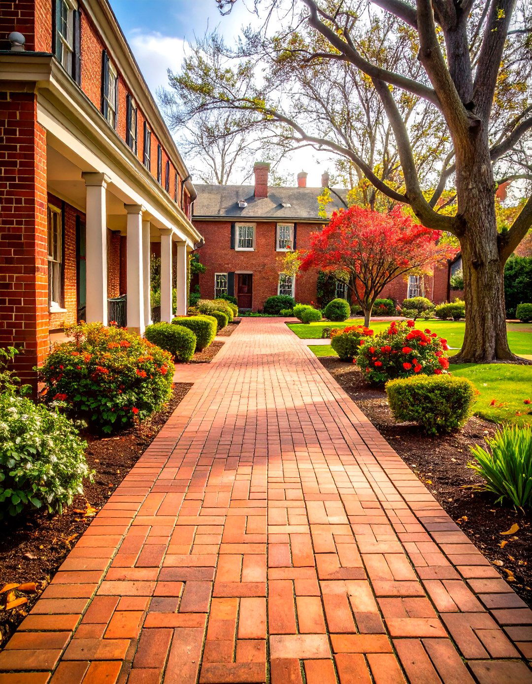 Brick and Mortar Traditional Design - 24 Rock Walkway Ideas