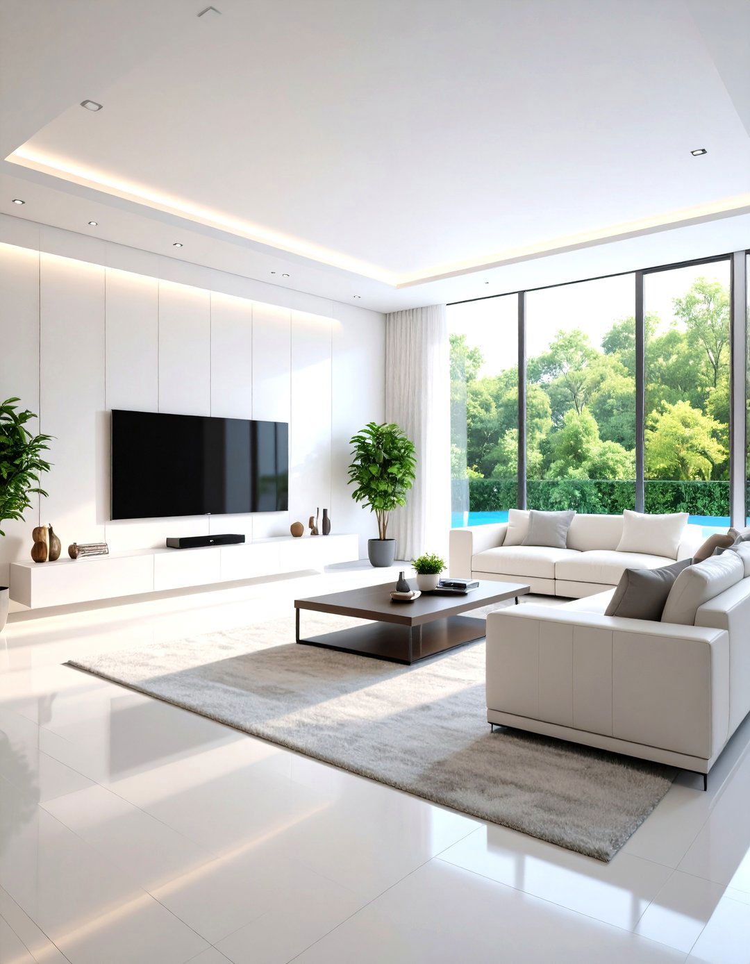 Bright and Airy Media Space - 24 Media Room Ideas