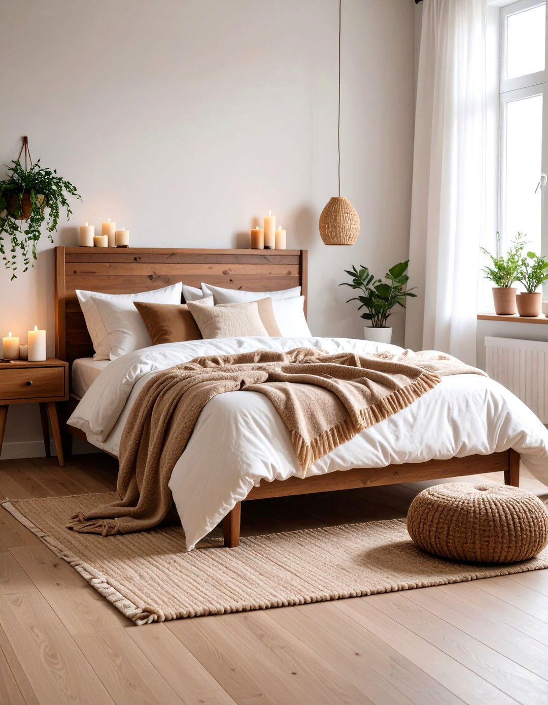 Brown Scandinavian Hygge Bedrooms - 24 Brown Bedroom Ideas