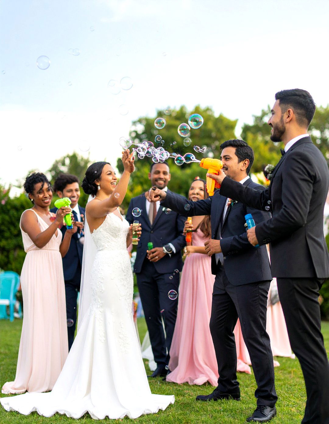 Bubble Send off Celebration - 24 Wedding Send-off Ideas