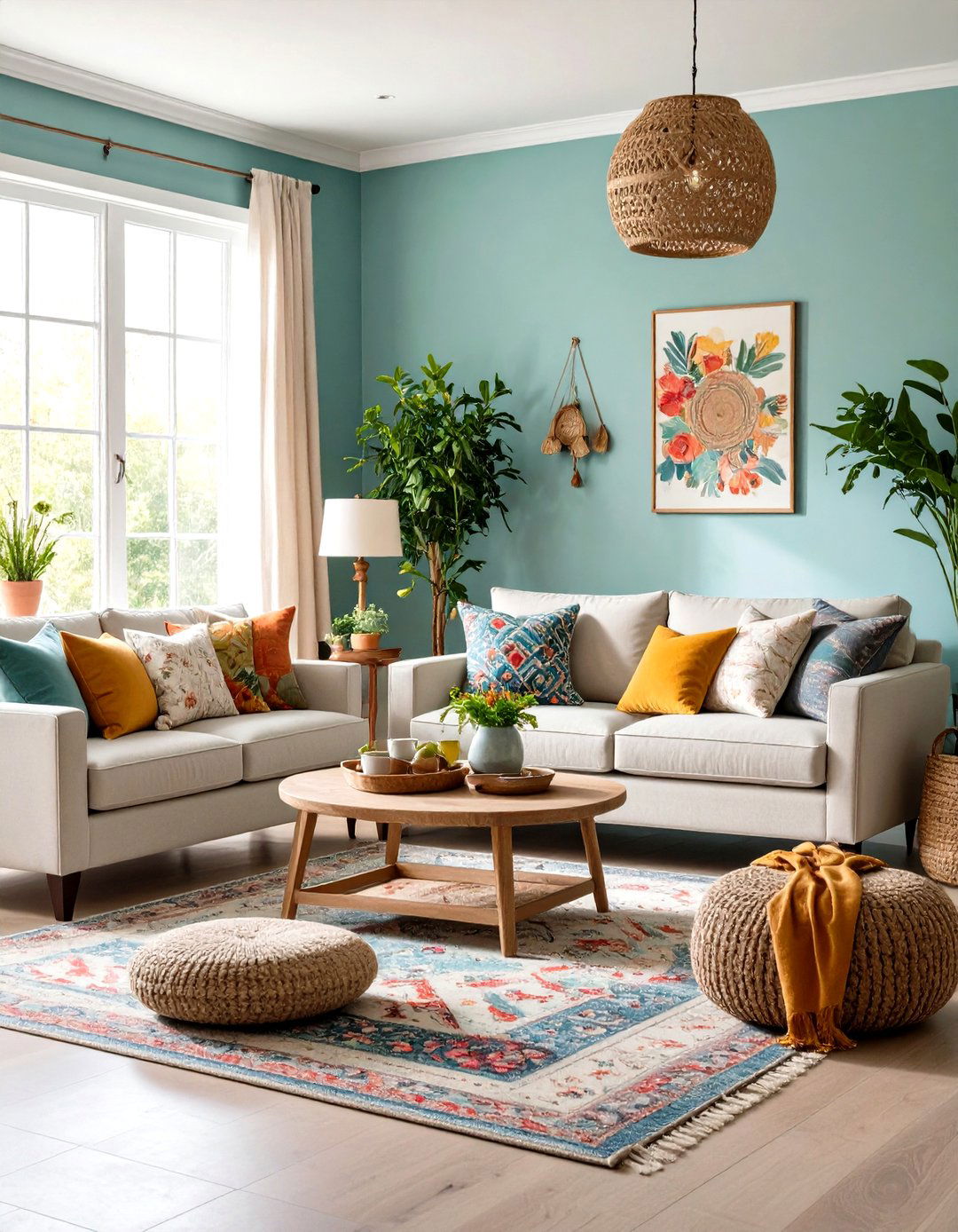 Budget Friendly Family Room with DIY Projects and Thrift Finds - 24 Family Room Ideas