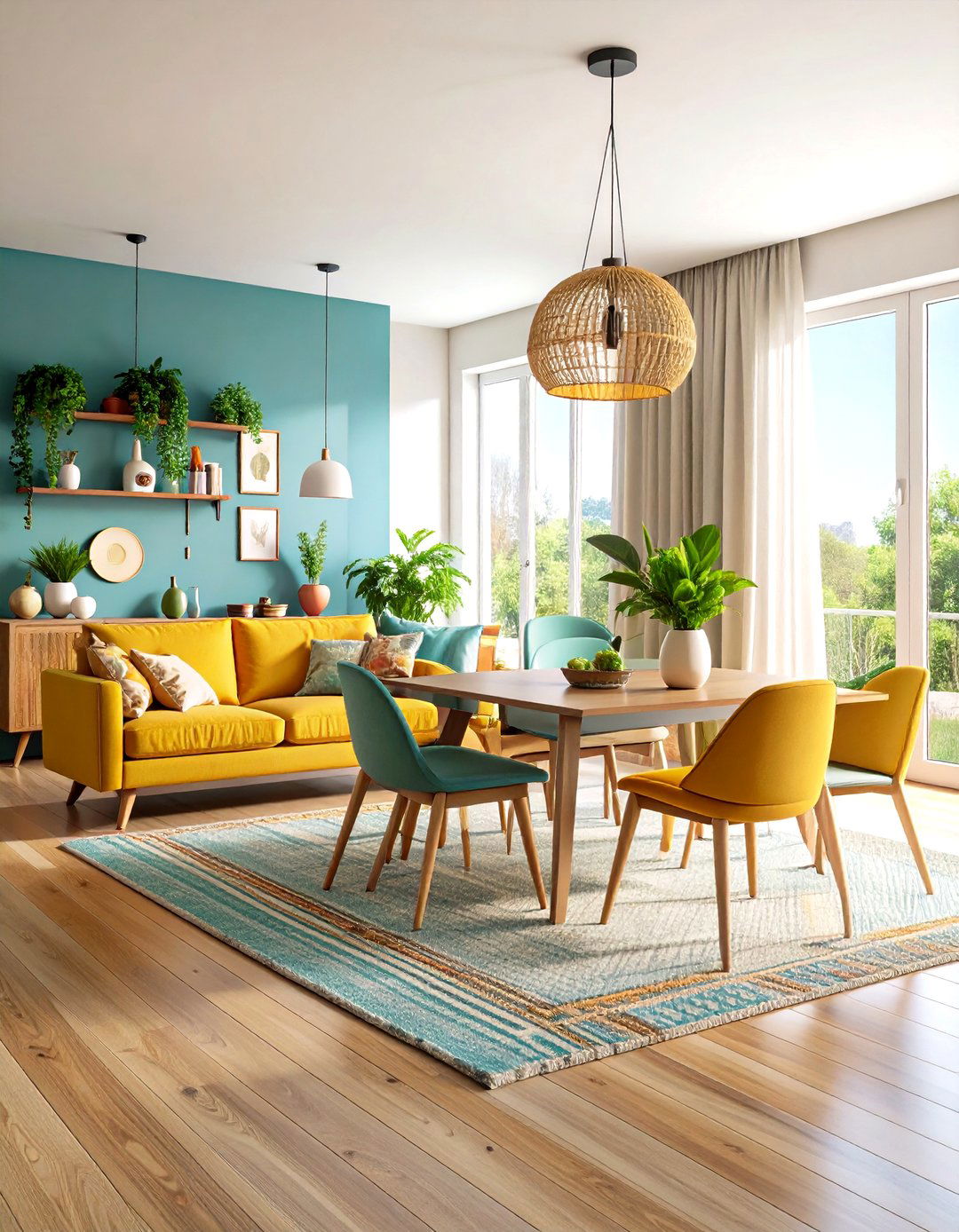 Budget Friendly Style Solutions - 24 Living Room Dining Room Combos