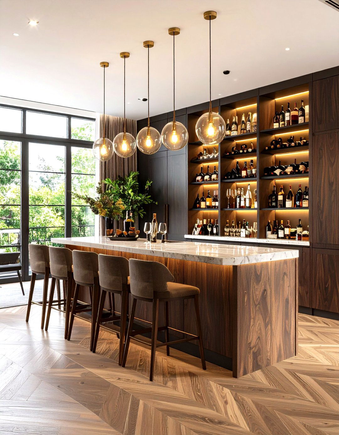 Buffet Cabinet Bar Station - 24 Home Bar Ideas On A Budget