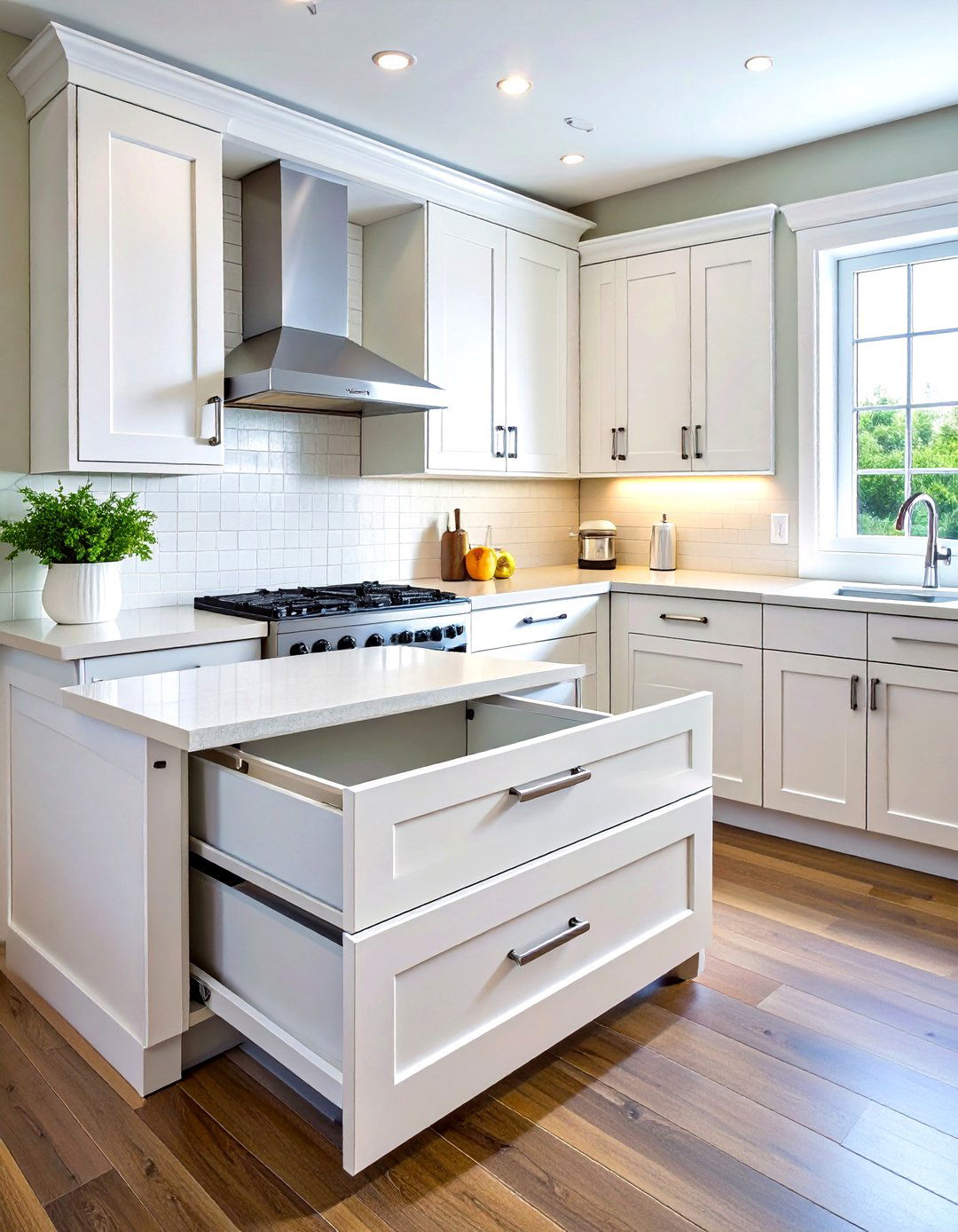 Built In Corner Cabinet System - 24 Corner Pantry Ideas