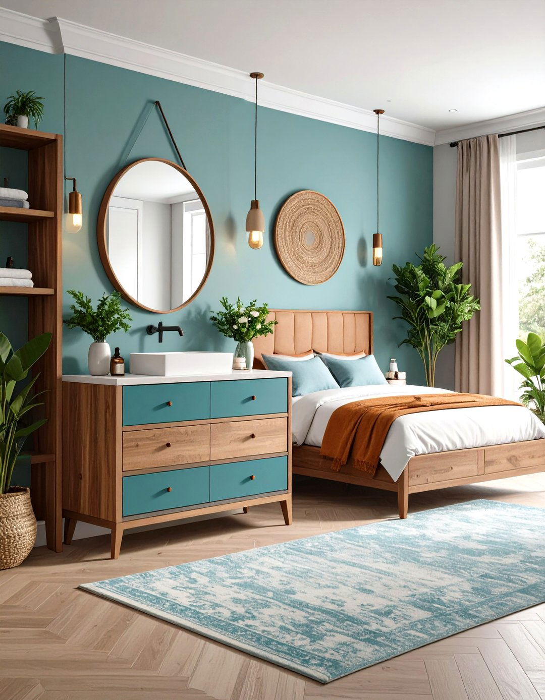 Built In Custom Vanity - 24 Vanity Room Ideas