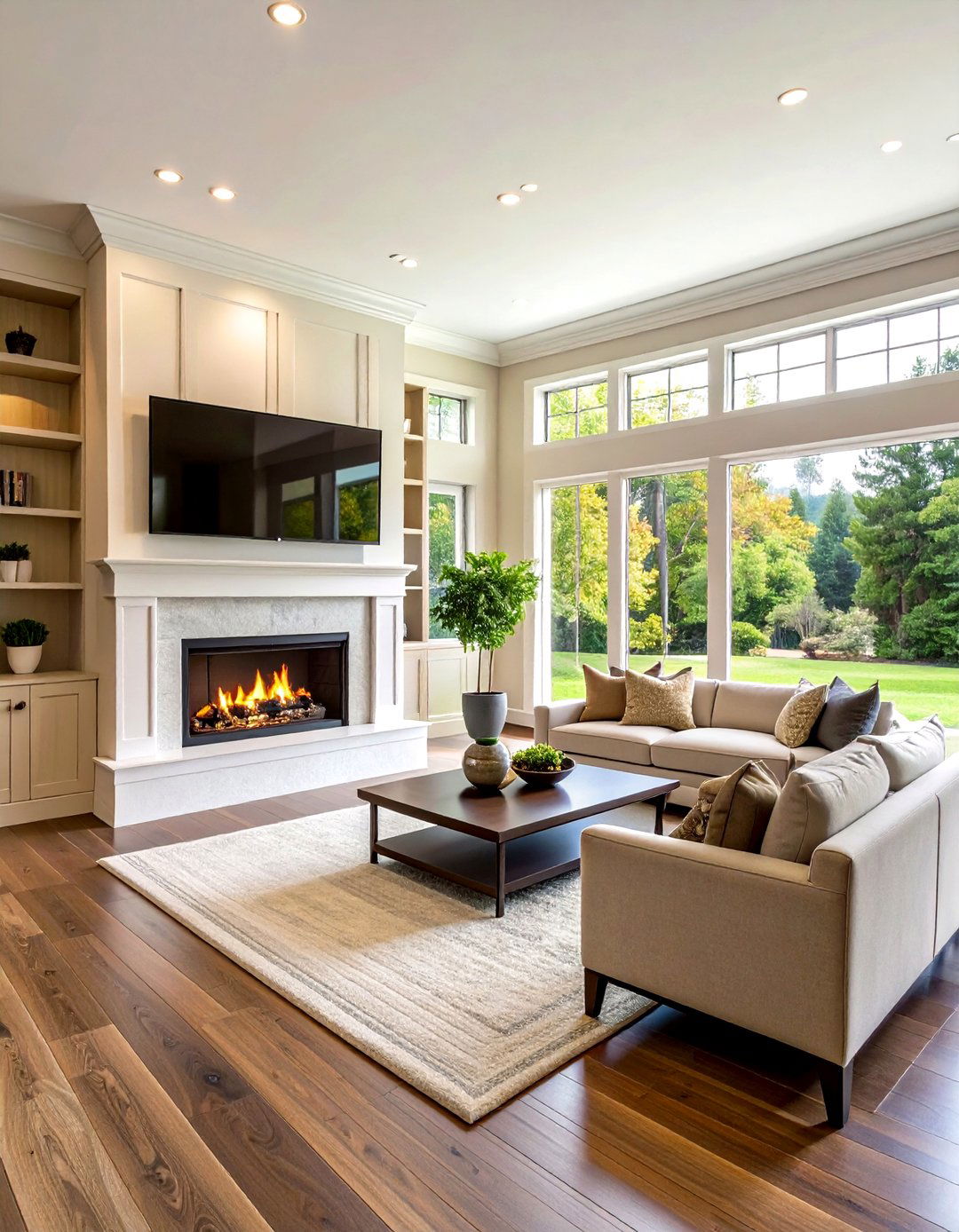 Built In Entertainment Center Gas Fireplace - 24 Gas Fireplace Ideas