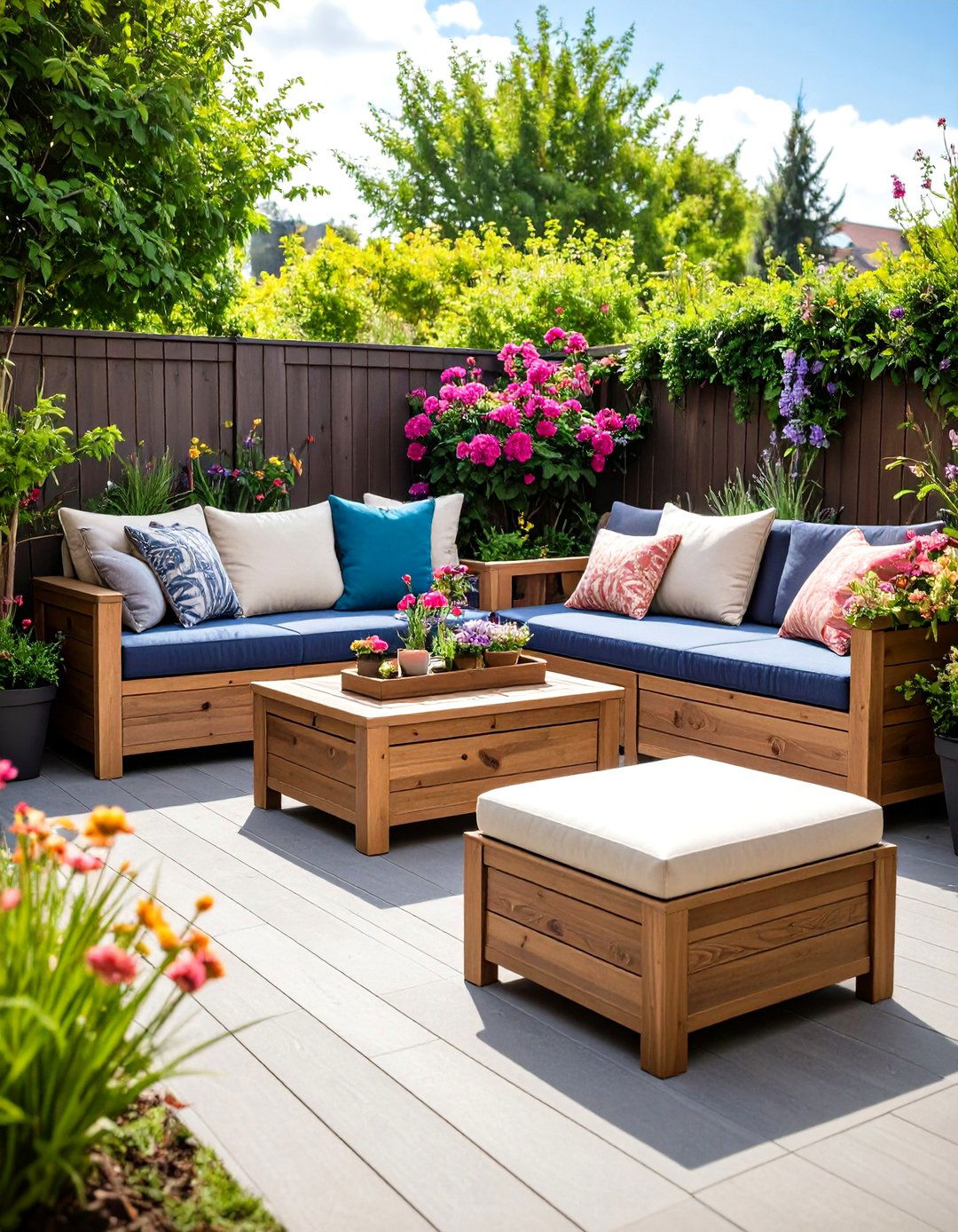 Built In Fire Pit Storage Benches - 24 Fire Pit Seating Ideas