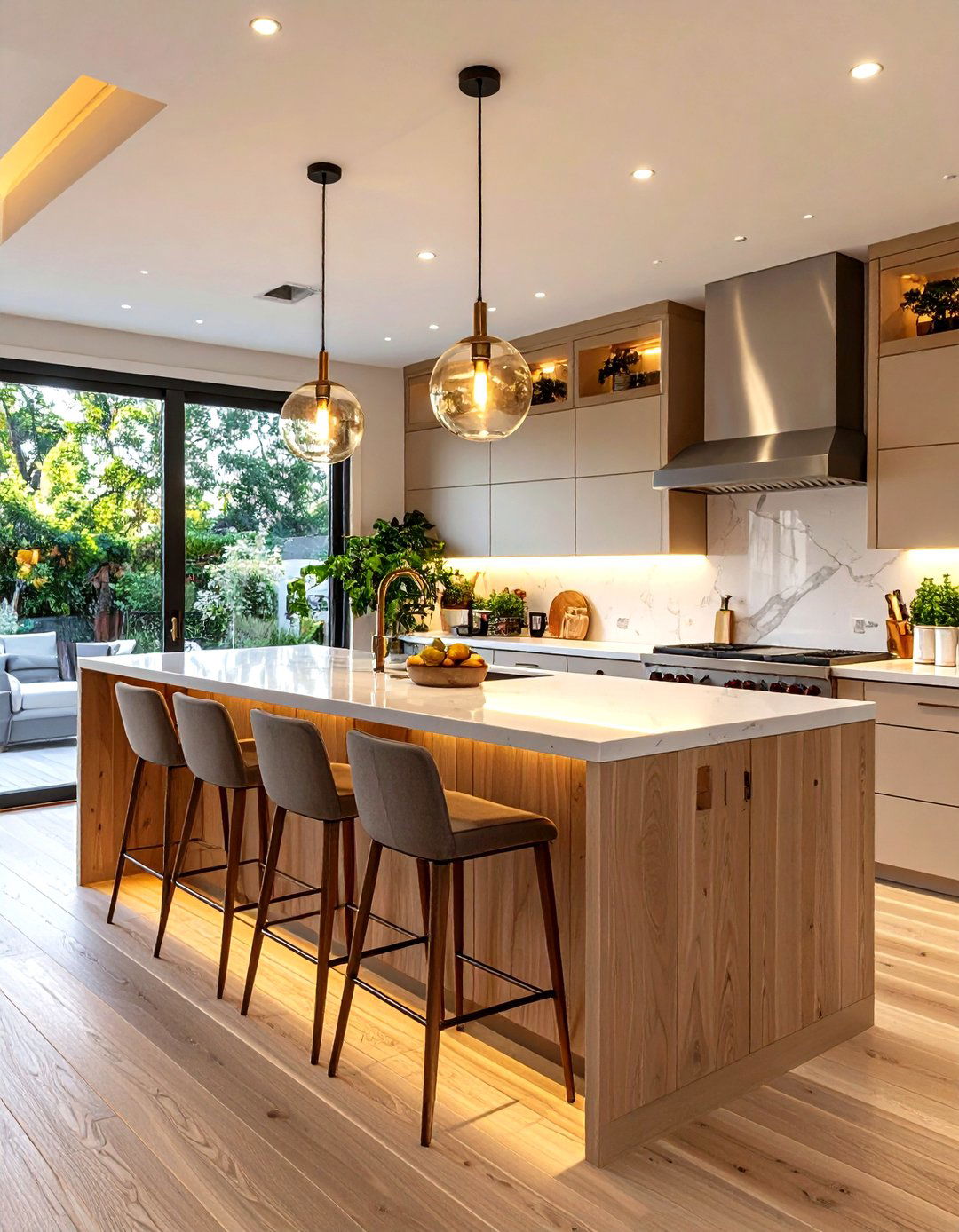 Built In Kitchen Island Extension - 24 Mini Bar Ideas