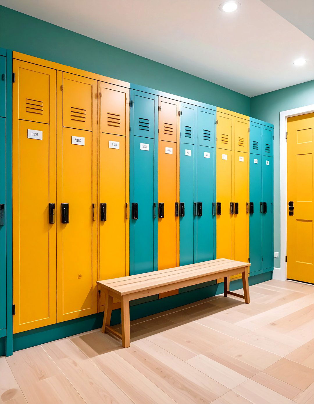 Built In Lockers Mudroom System - 24 Mud Room Ideas