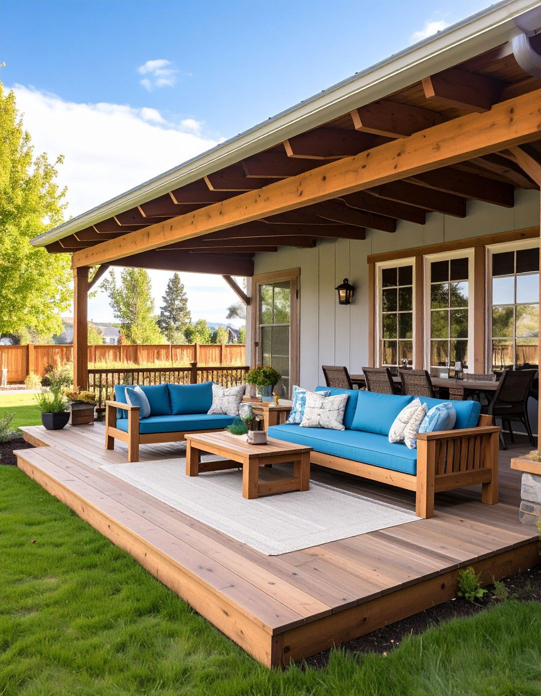 Built In Seating Solutions - 24 Raised Ranch Front Porch Ideas