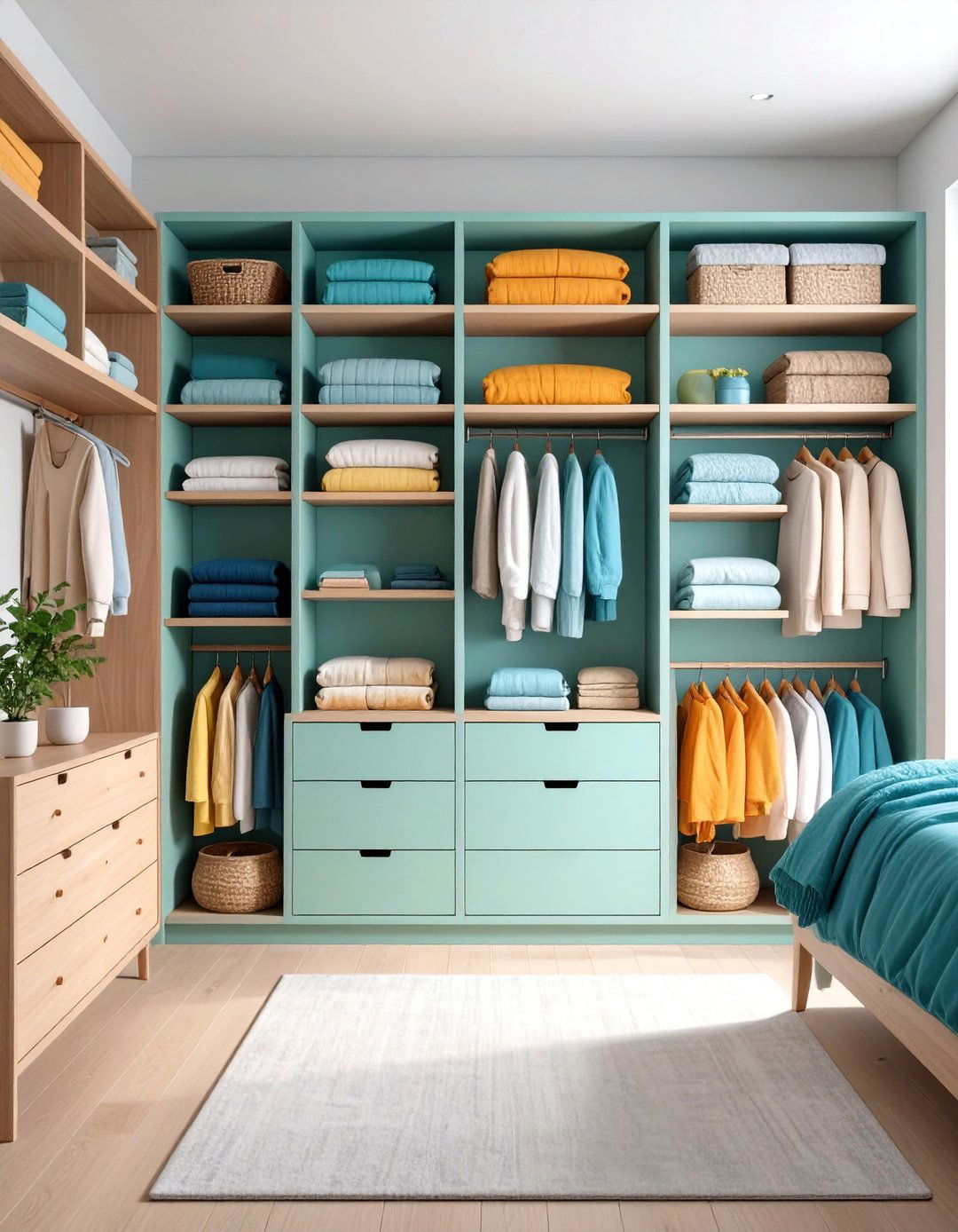 Built In Shelving Solutions - 24 Blanket Storage Ideas