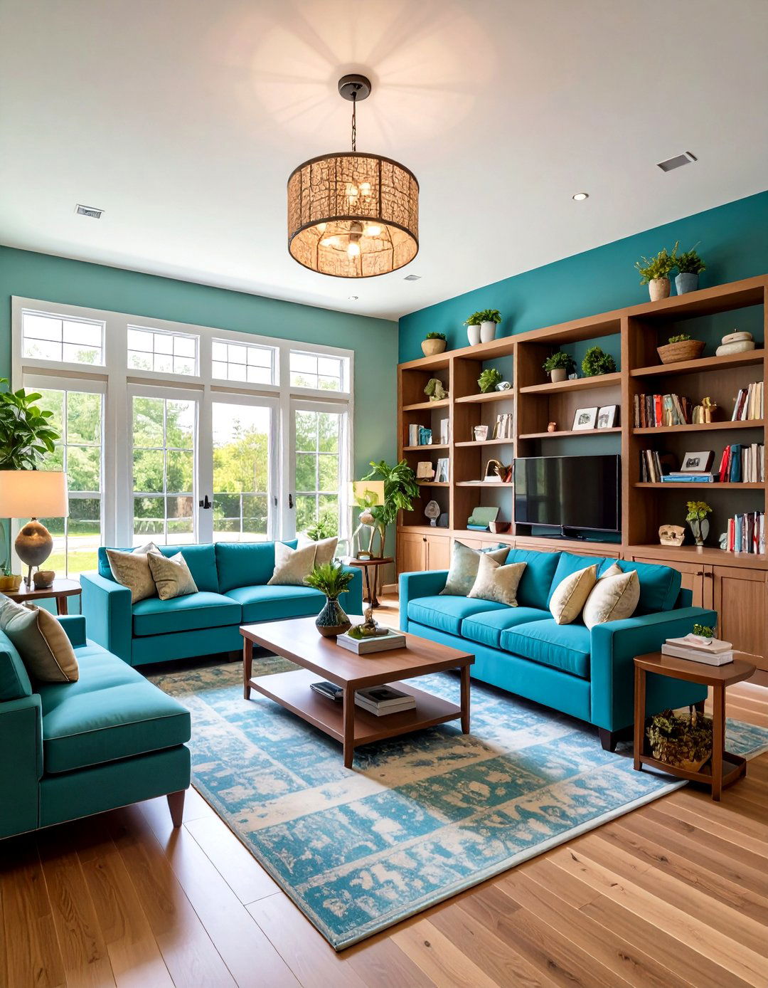 Built In Storage Great Room with Custom Solutions - 24 Great Room Ideas