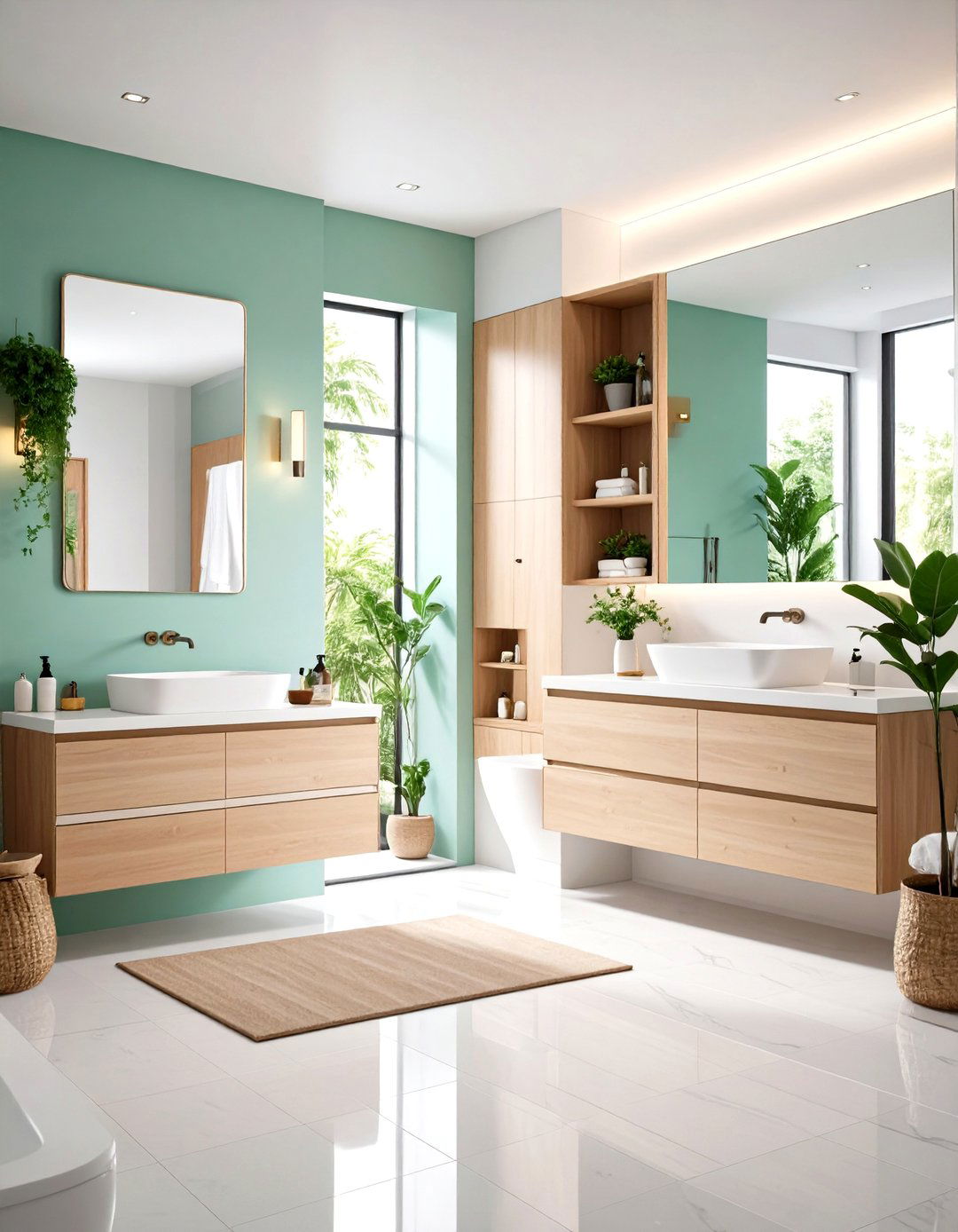 Built In Storage Wet Room - 24 Wet Room Ideas