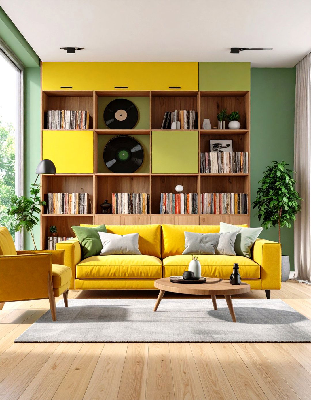 Built In Wall Storage Cubes - 24 Vinyl Record Storage Ideas
