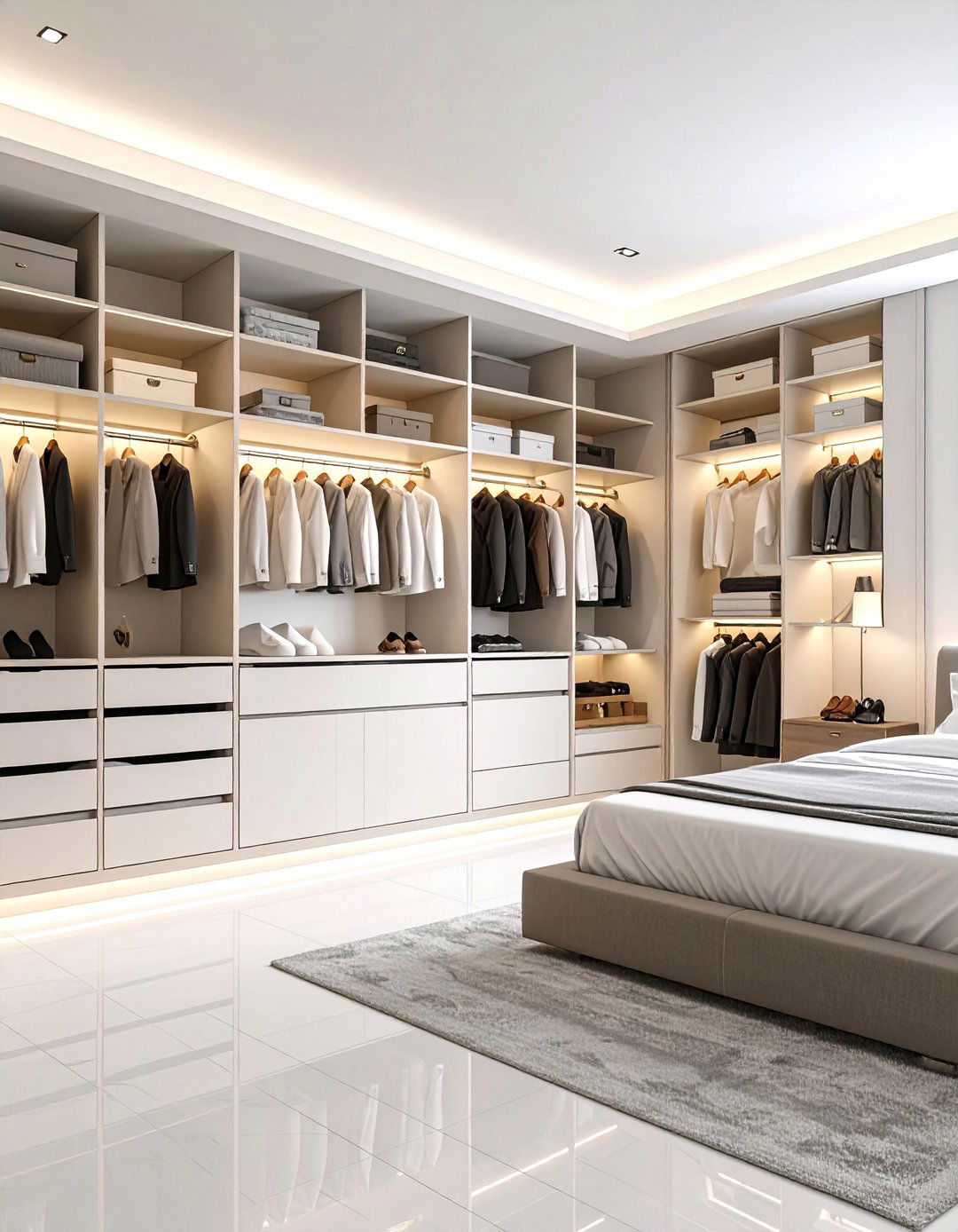 Built In Wardrobe Systems - 24 Bedroom Storage Ideas