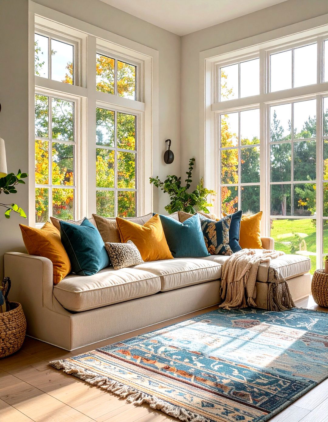 Built In Window Seat Storage - 24 Living Room Furniture Ideas
