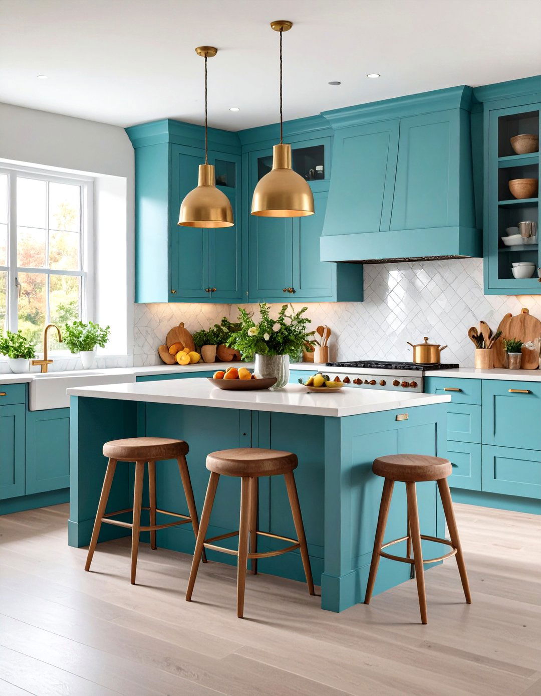 Built in Dining Nook Kitchen Design - 24 Open Kitchen Living Room Ideas