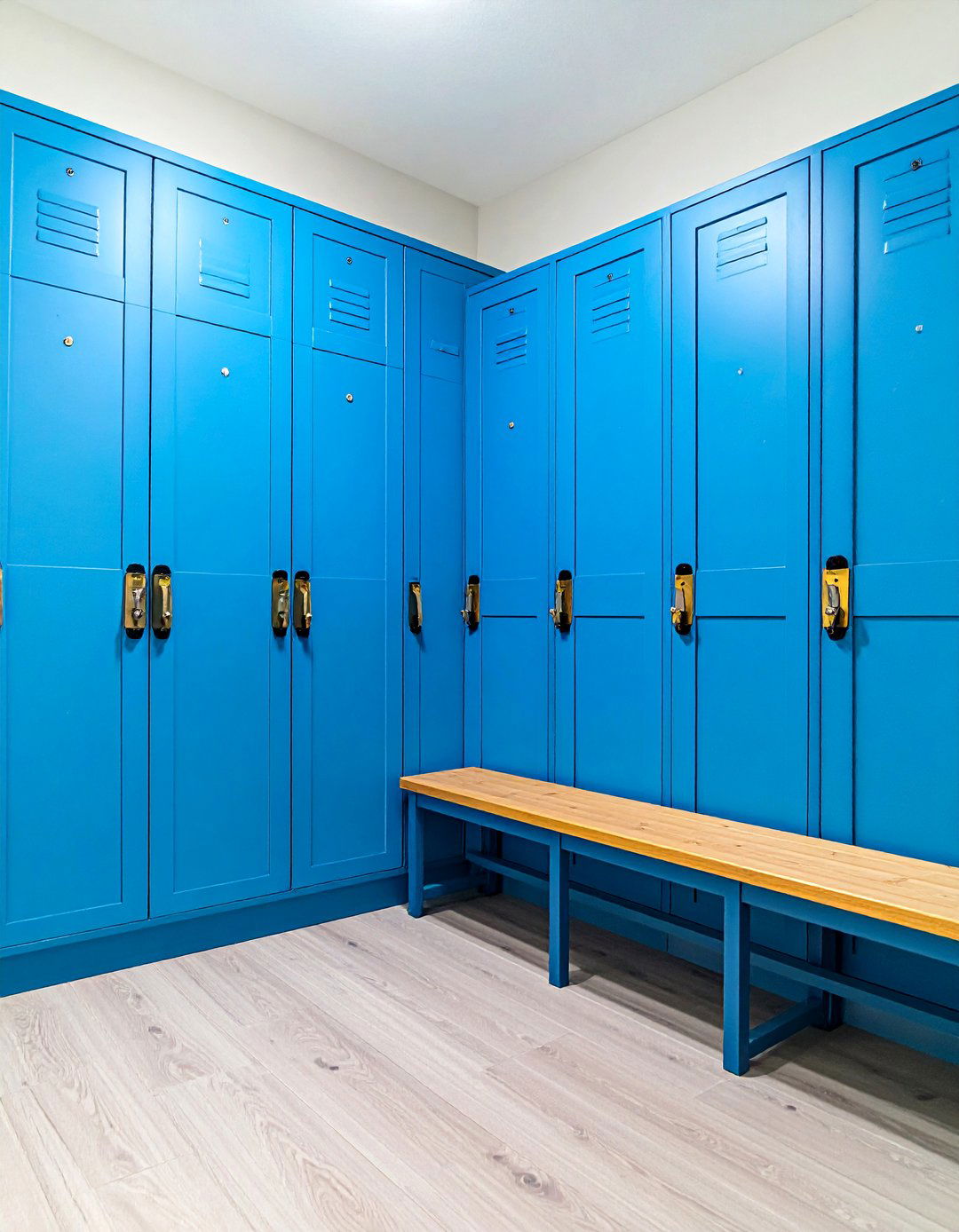 Built in Mudroom Lockers with Laundry Area - 24 Mudroom Laundry Room Ideas