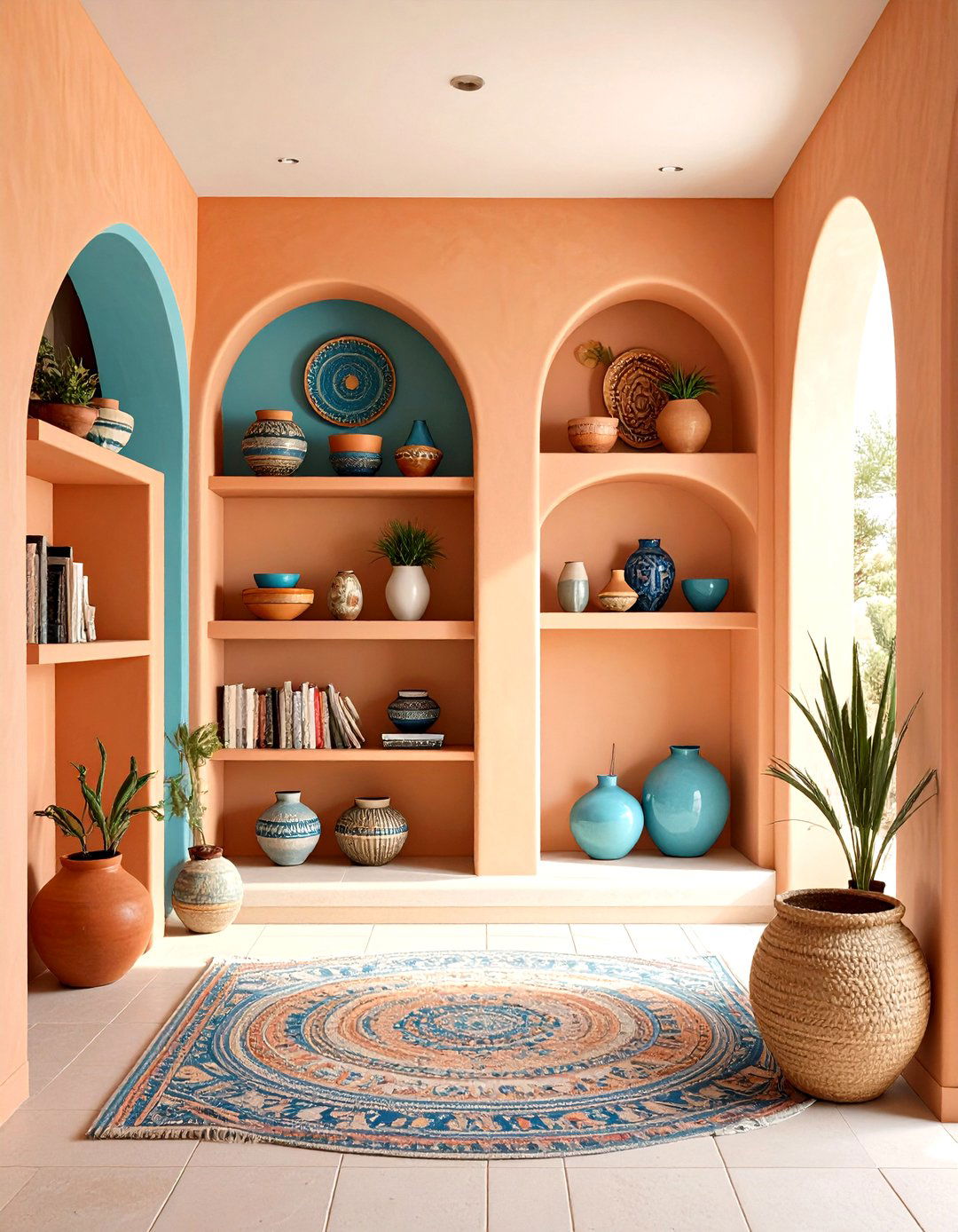 Built in Niche Storage - 24 Southwest Interior Design Ideas
