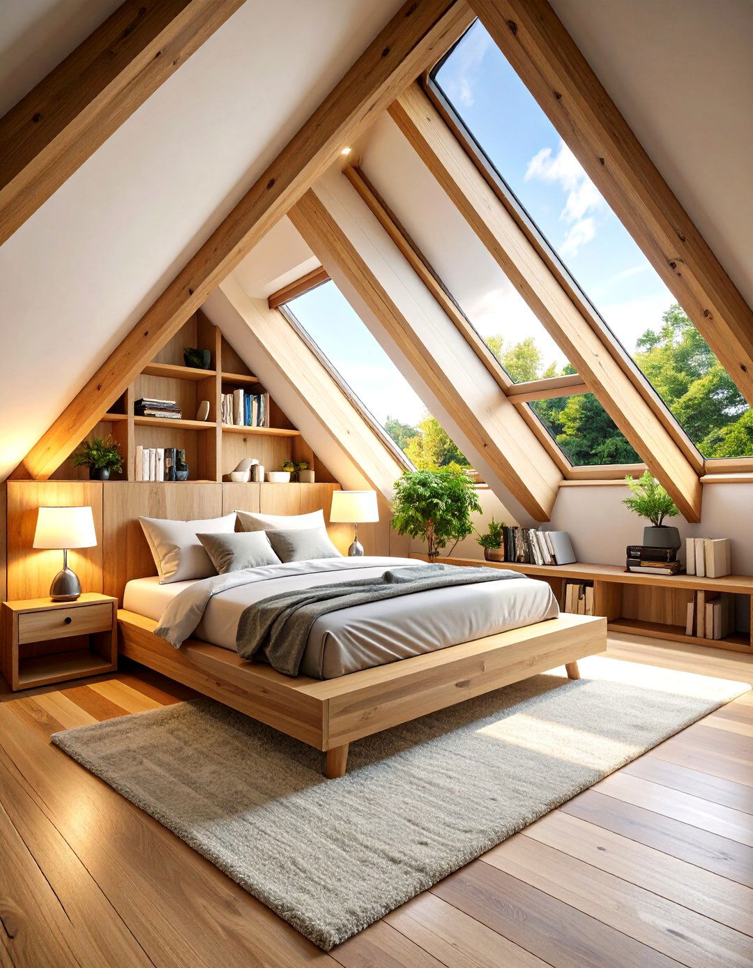Built in Reading Nook Attic Bedroom - 24 Attic Bedroom Ideas