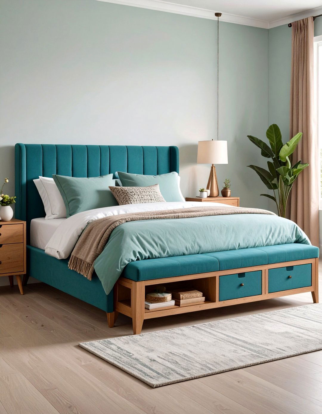 Built in Storage Bedroom Bench - 24 Bedroom Bench Ideas