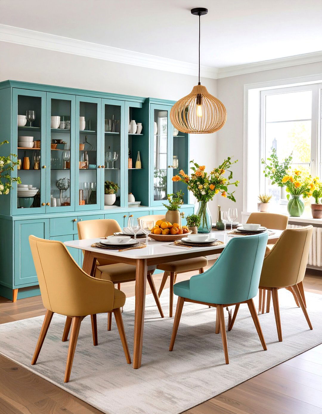 Built in Storage Solutions and Display Areas - 24 Transitional Dining Room Ideas