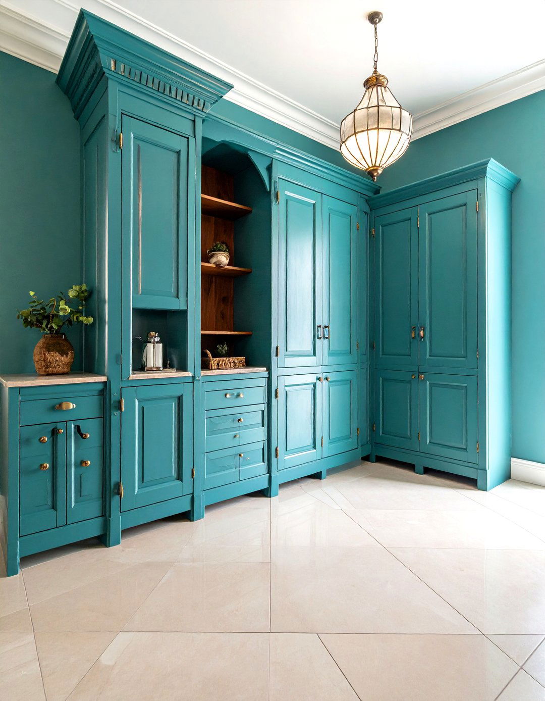 Built in Victorian Storage Solutions - 24 Victorian Hallway Ideas