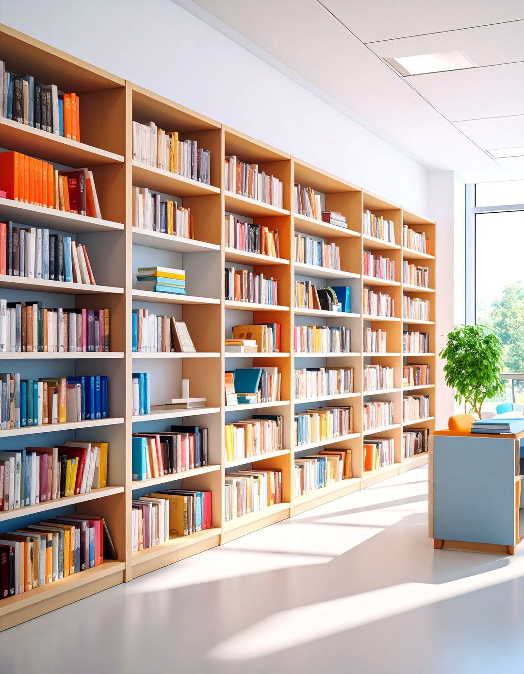 Built in Wall to Wall Shelving - 24 Office Shelving Ideas