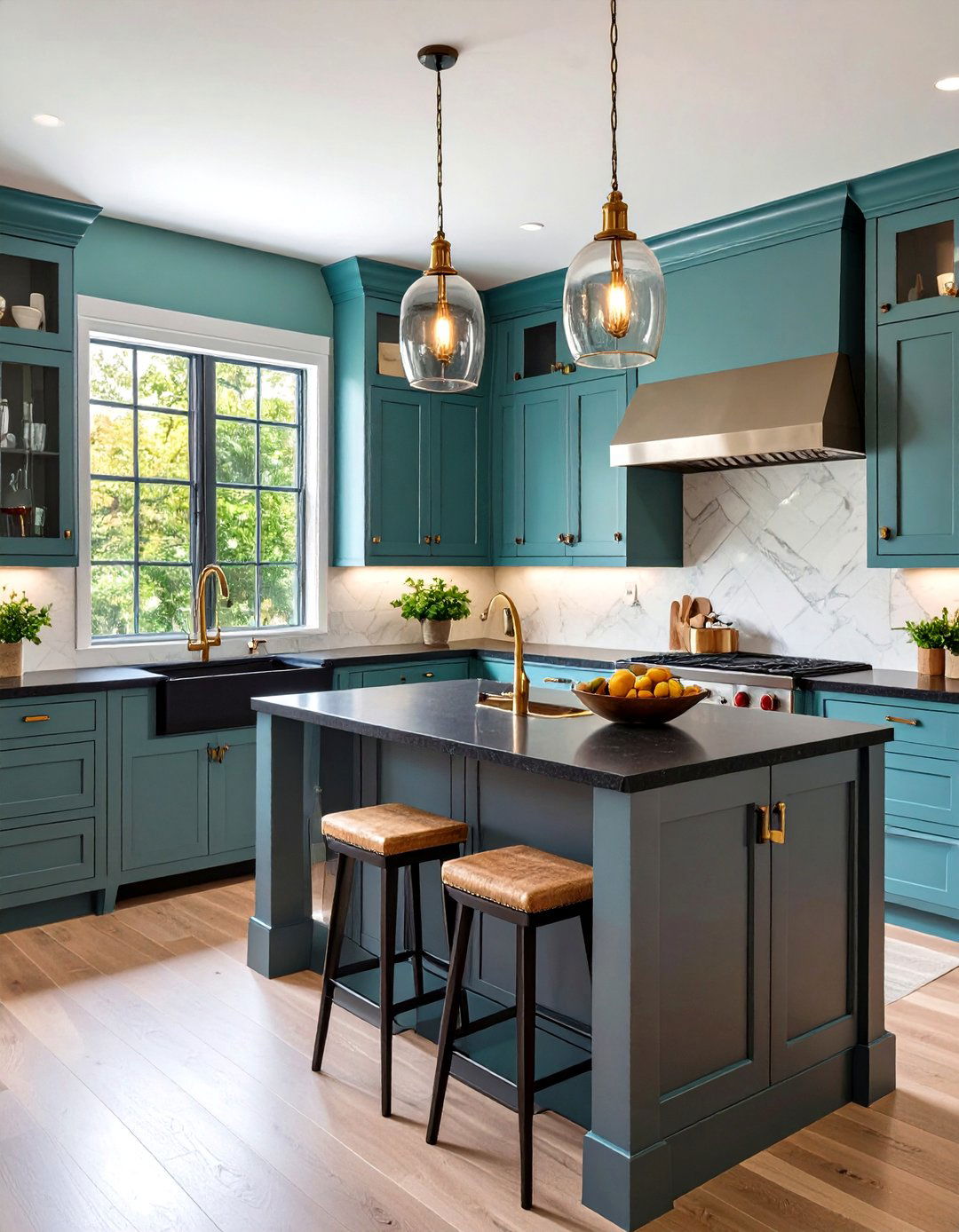 Butler Pantry Extension - 24 Kitchen With Gray Cabinets And Black Countertops Ideas