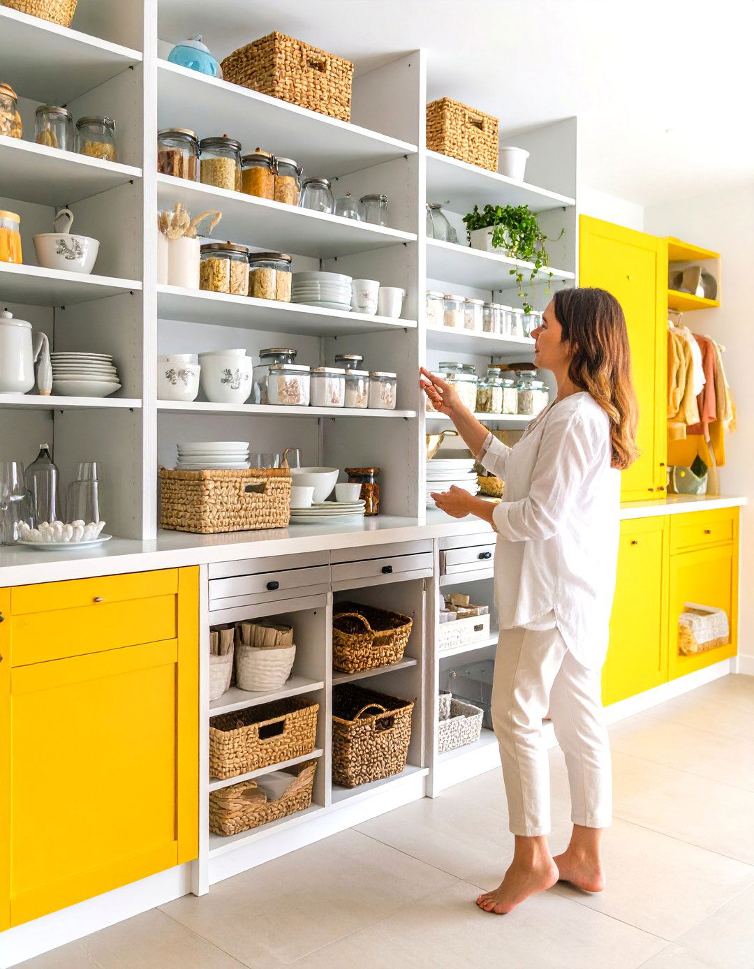 Butlers Walk in Pantry with Professional Organization - 24 Walk in Pantry Ideas