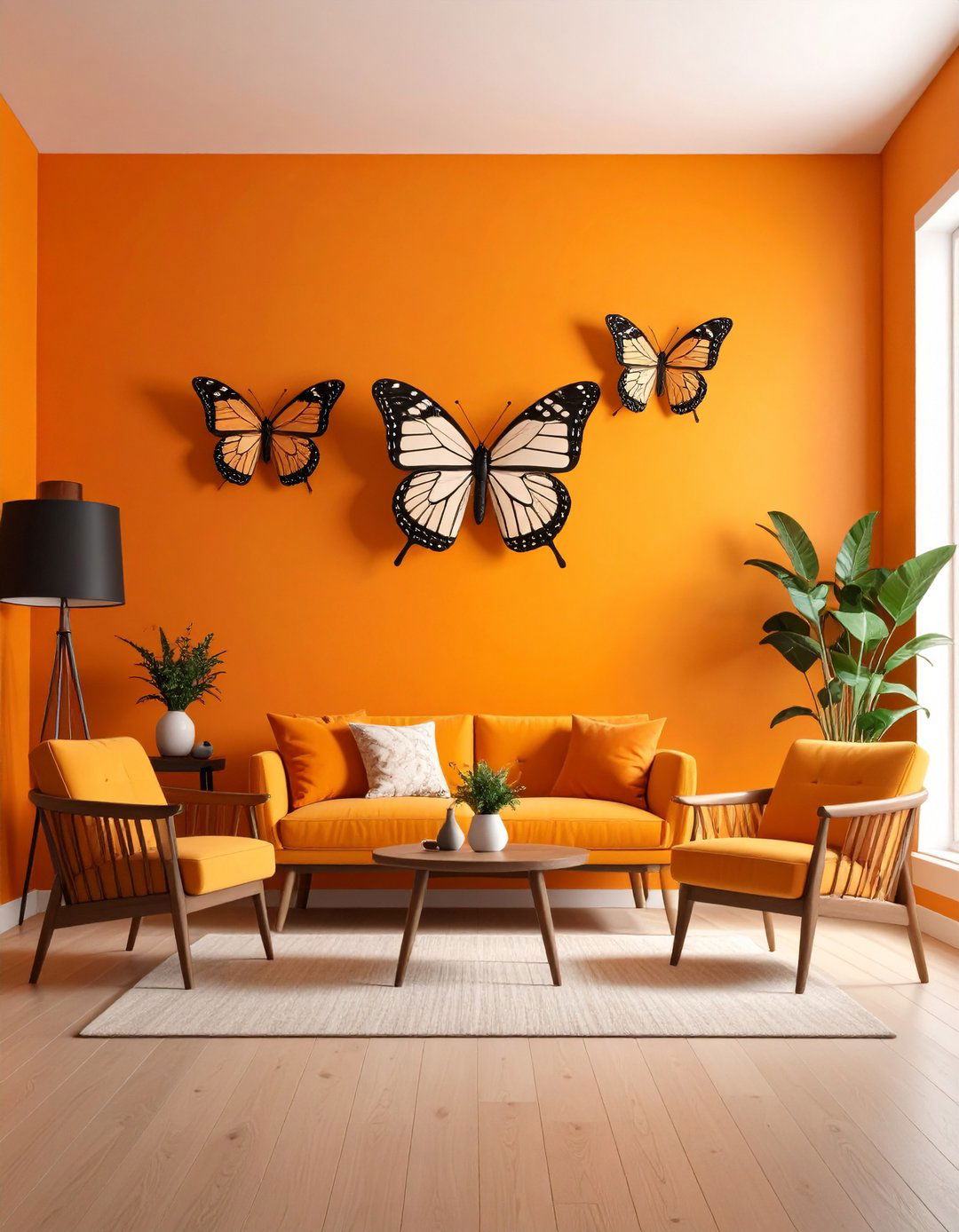 Butterfly Color Gradient Theme - 24 Butterfly-themed Room Ideas