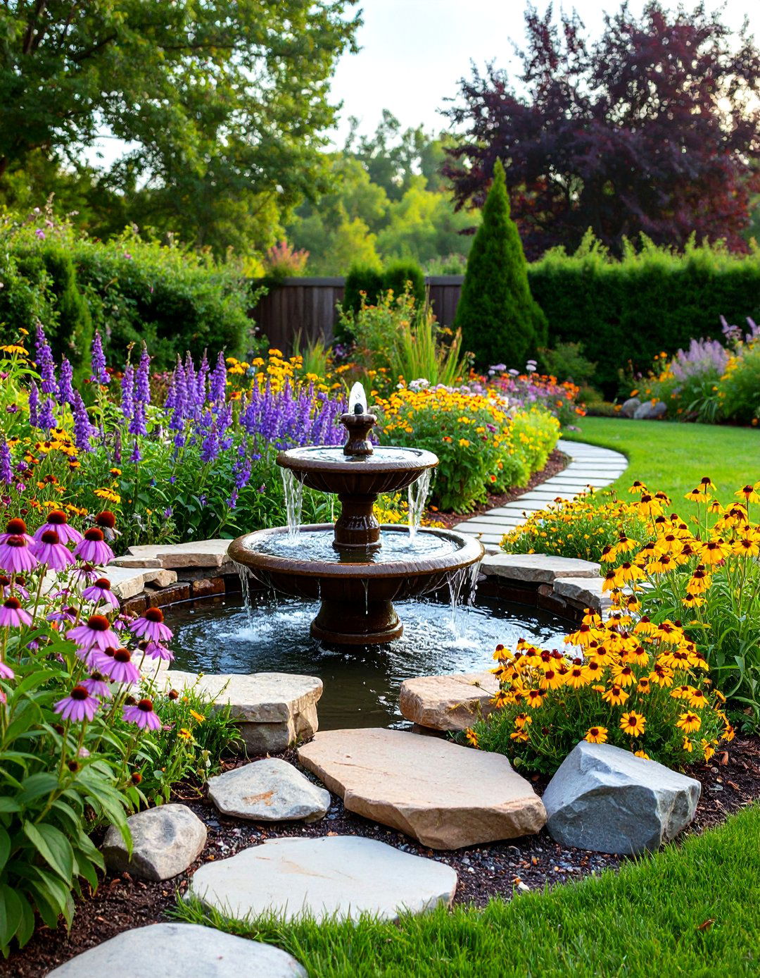 Butterfly Corner Garden with Native Pollinator Plants - 24 Corner Garden Ideas