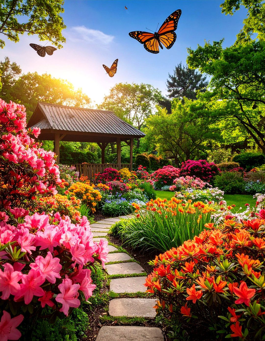 Butterfly Garden Azalea Habitat - 24 Azalea Garden Ideas