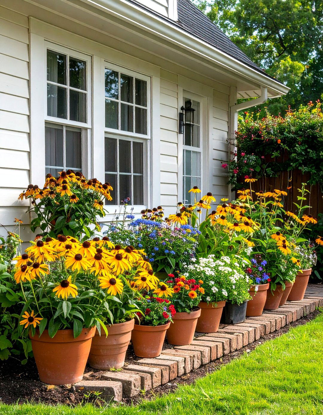 Butterfly Garden Corner Habitat - 24 Corner Garden Ideas With Pots