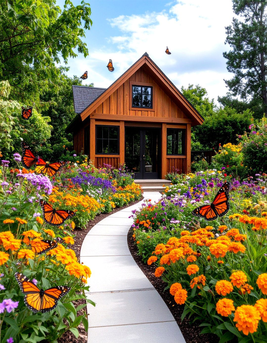 Butterfly Memorial Garden - 24 Memorial Garden Ideas
