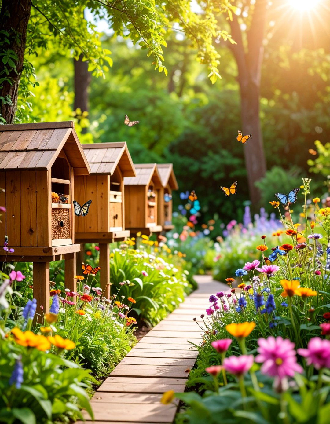 Butterfly and Pollinator Paradise - 24 Backyard Ideas for Kids